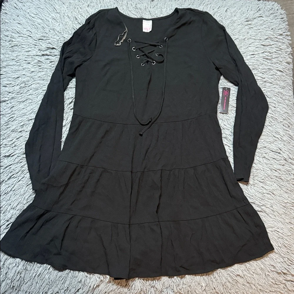 π₯°π₯° No Boundaries Lace Up Tier Dress π₯°π₯° - Picture 3 of 9
